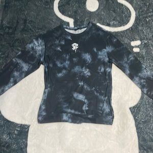 Shein TieDye Rose Tee